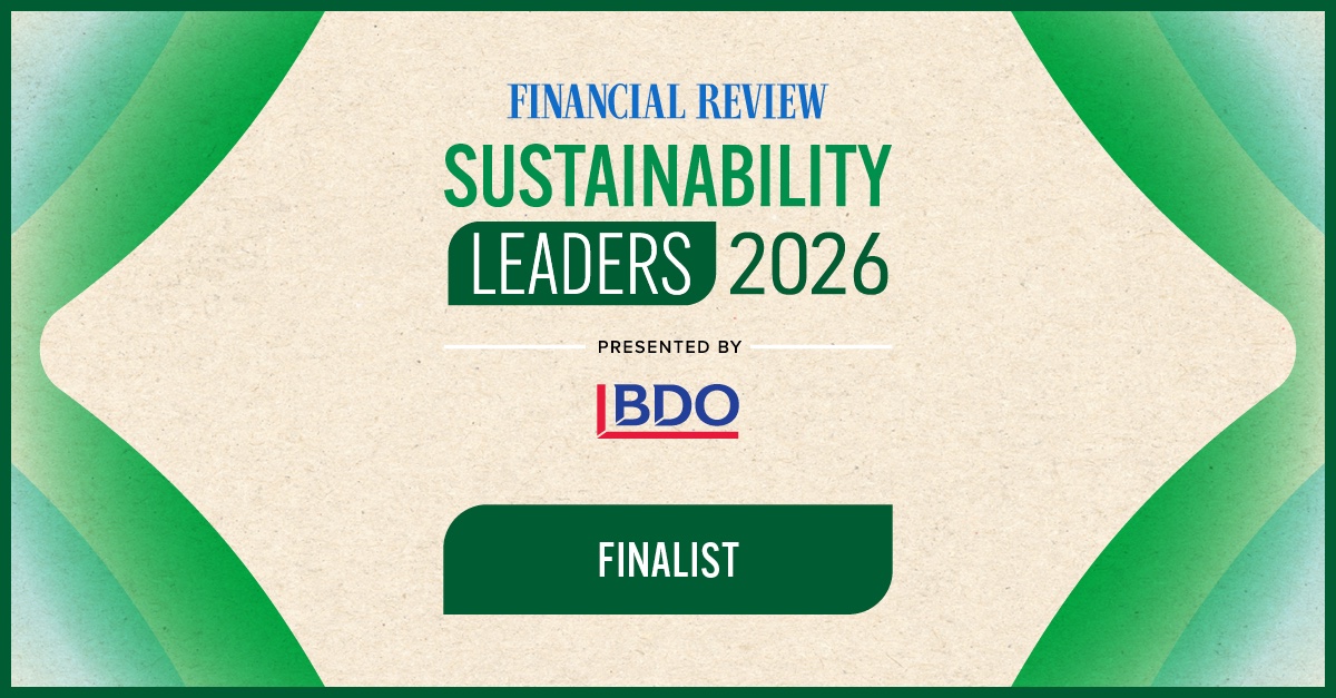 Financial Review Sustainability Leaders 2026, presented by BDO - Finalist